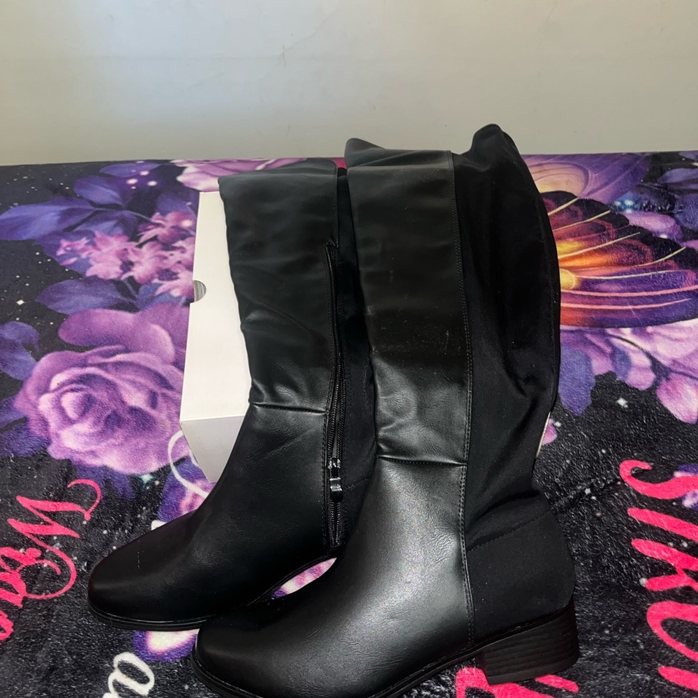 Black Over The Knee Boots